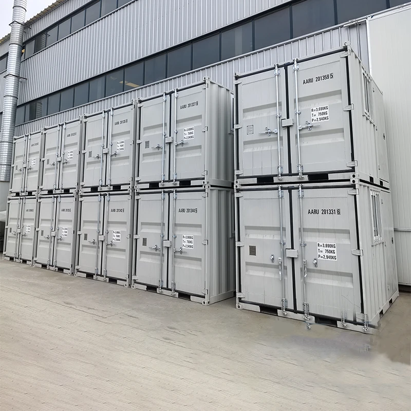 Container de depozitare de 10 ft cu fereastră