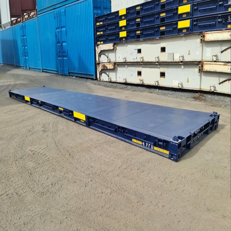 Cum remodifică containerele cu platformă deschisă eficiența logisticii de marfă grea?