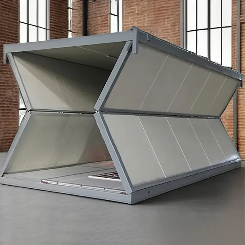Cum să alegi între containerul pliat în X și containerul pliat în Z pentru tabere și birouri de șantier?