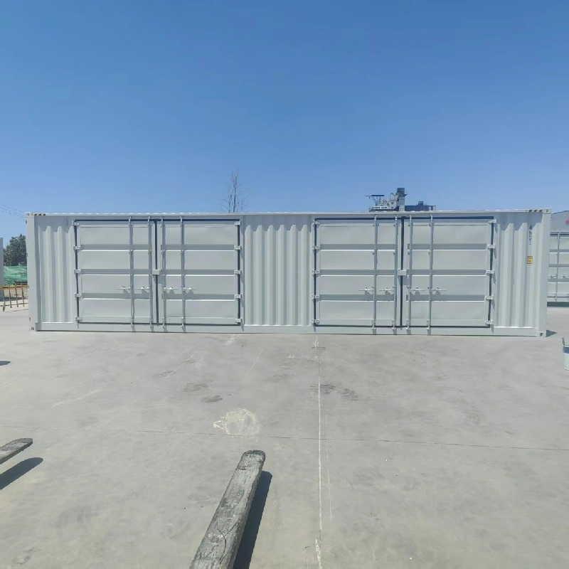 Container cu cub înalt de 40ft cu 2 uși laterale