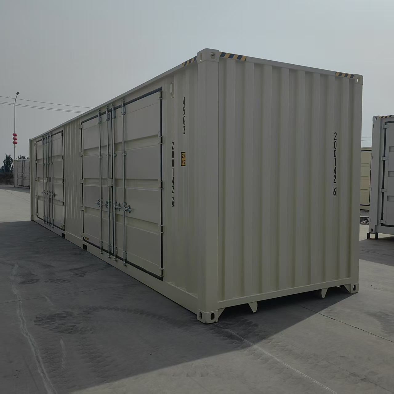 Container de 40ft cu cub înalt deschis de 40ft