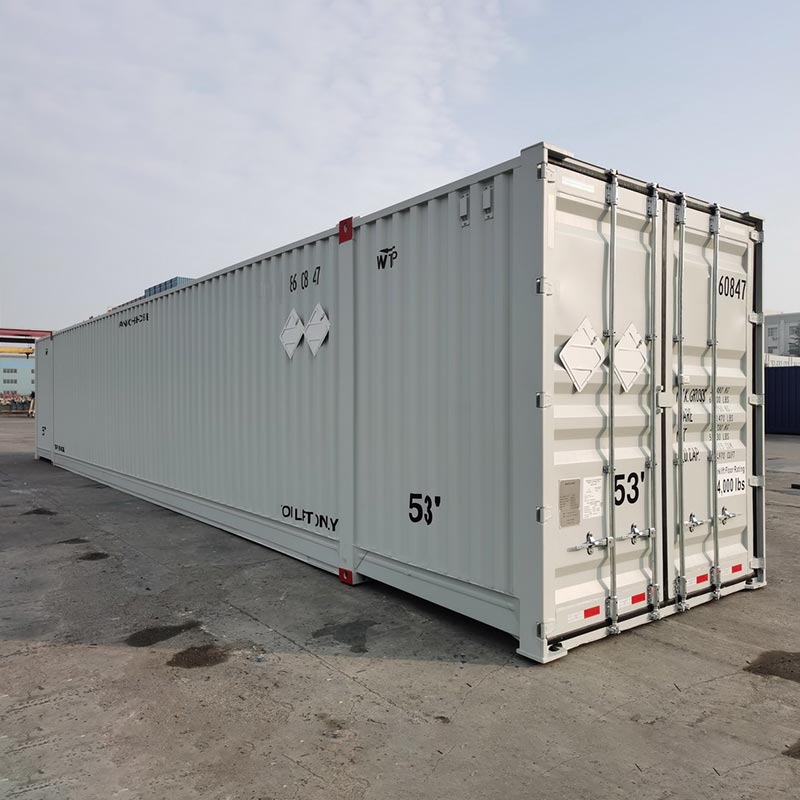 Container de transport cu cub înalt de 53 ft