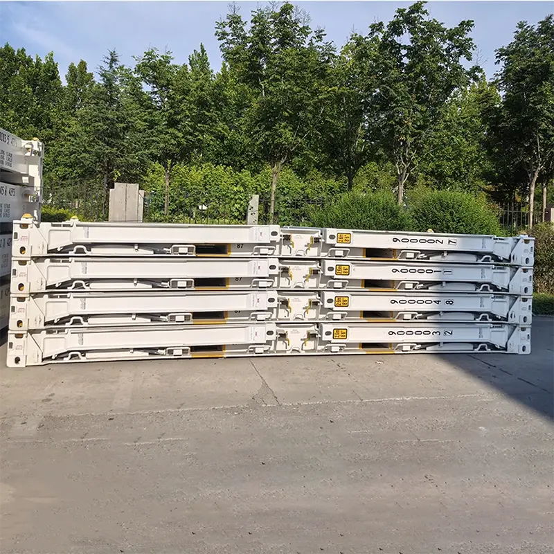 Container cu suport plat pliabil