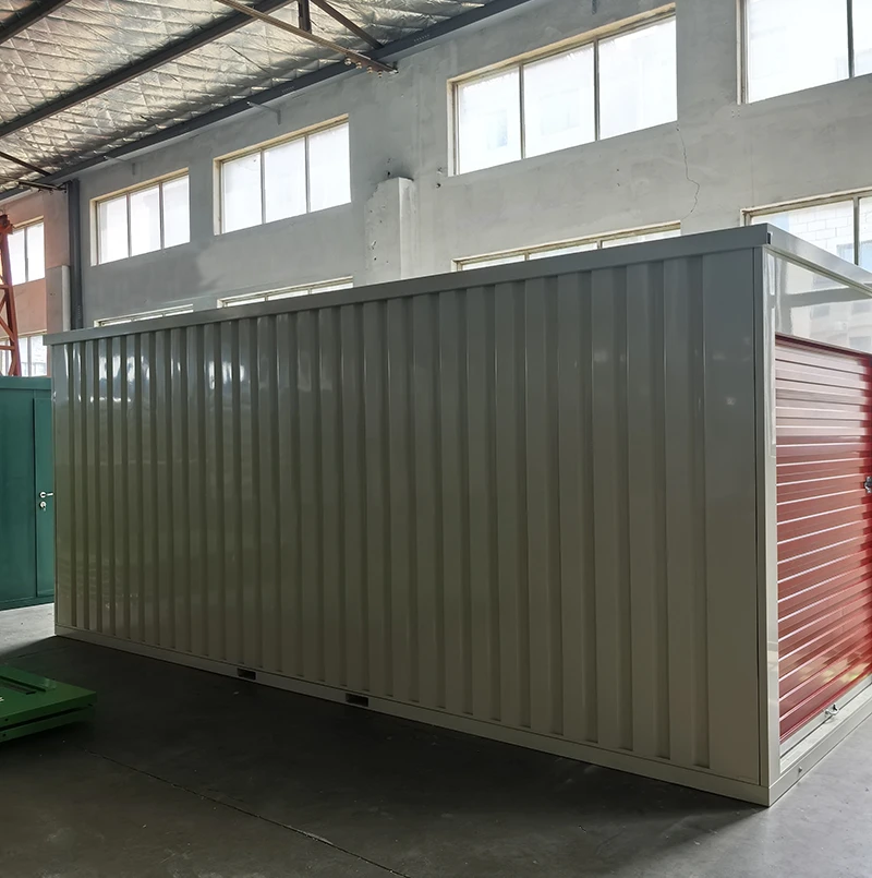 Container pentru ușă roll-up pachet plat